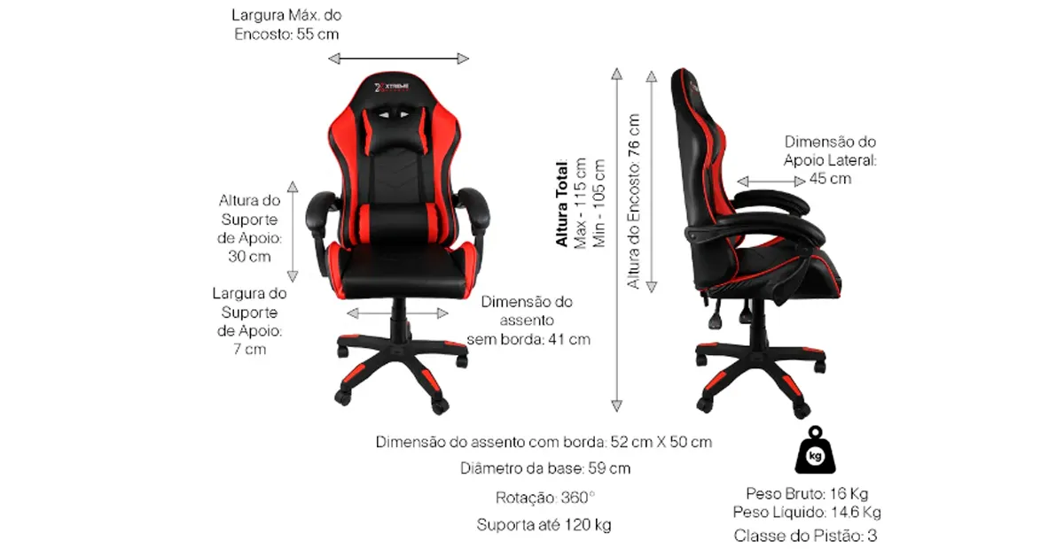 cadeira gamer xtreme