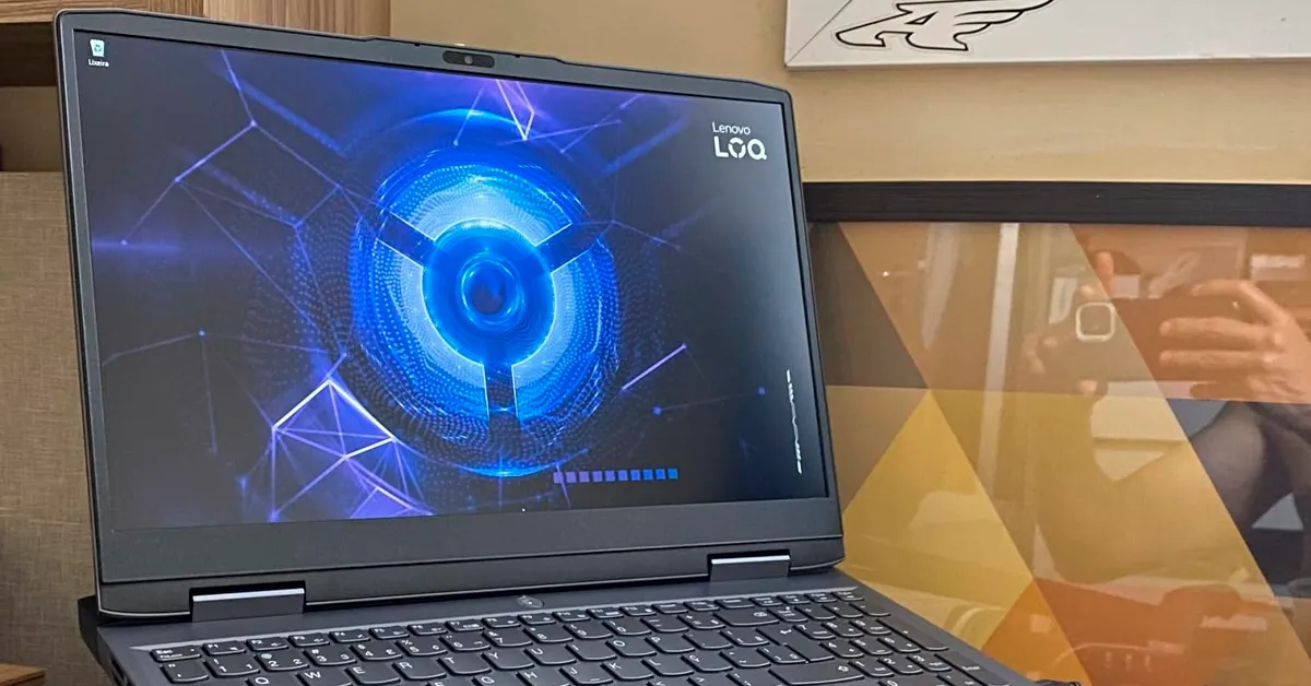 notebook gamer Lenovo LOQ o modelo 83EU0001BR