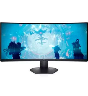 Monitor Dell Curvo WQHD 34 Preto