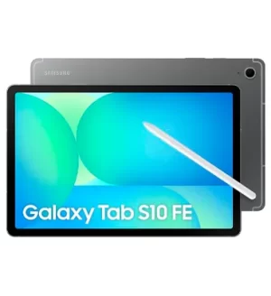 Tablet Samsung Galaxy Tab S10 FE, Cinza, 128GB, 8GB RAM, Tela Imersiva de 10.9" 90Hz, Camera Traseira de 13MP, Câmera Frontal de 12MP Ultra Wide, Wifi 6, IP68, Android 15