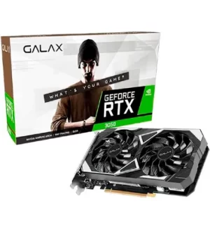 Placa De Vídeo Galax Geforce Rtx 3050 1-click Oc Ex 2x V2 6g