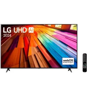Smart TV 4K 50" LG UHD 50UT8050 Processador α5 Ger7 AI Alexa/Chromecast integrado Otimizador de Jogos webOS 24 Controle Smart Magic