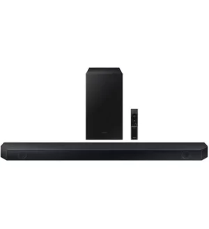Soundbar Samsung HW-Q600C, com 3.1.2 canais, Bluetooth, Subwoofer sem fio, Dolby Atmos e Acoustic Beam.