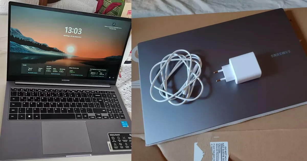 Galaxy Book4 NP750XGJ é bom? Confira nossa experiência usando ele