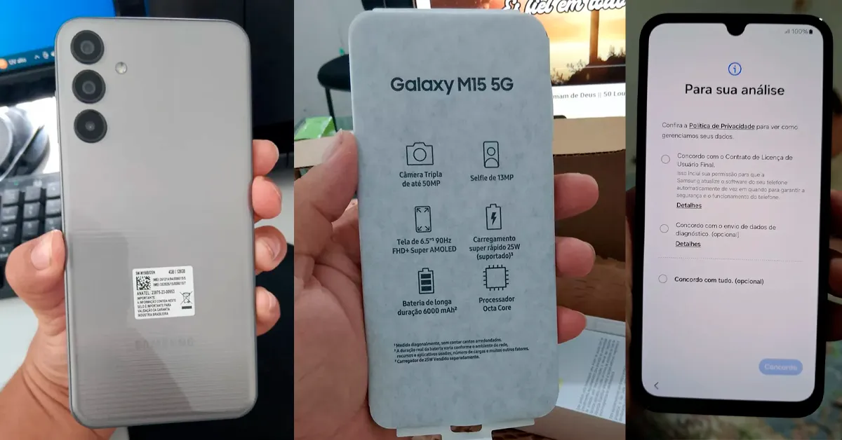 Galaxy M15 5G é bom? Veja os pontos positivos e negativos dele