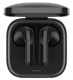 Xiaomi Redmi Buds 6 Active, Fones de Ouvido Sem Fio, Versão Global (Preto)