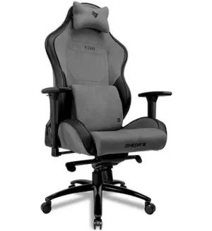 Cadeira Gamer Pichau Omega S Espuma Moldada Braco 3D Preta e Cinza PG-OMGS-BG01