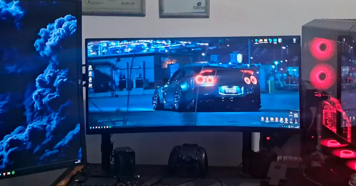 Monitor gamer 27 polegadas bom e barato HQ27C1 oferece 180Hz e 1ms