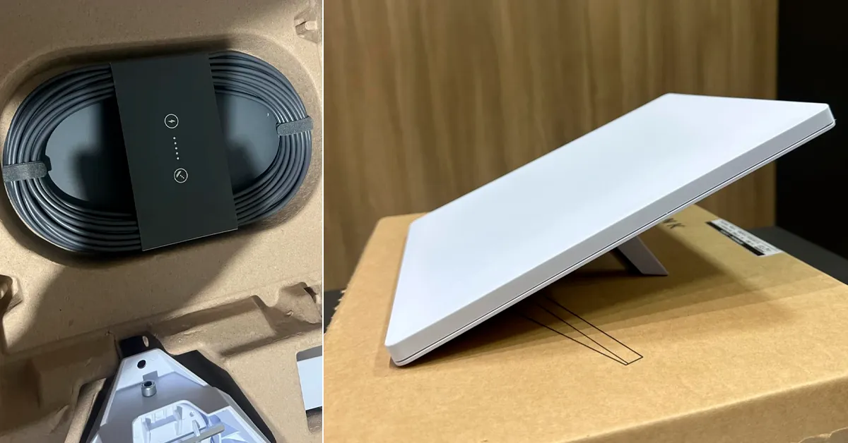 antena de internet starlink