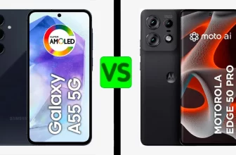Galaxy A55 x Motorola Edge 50 Pro