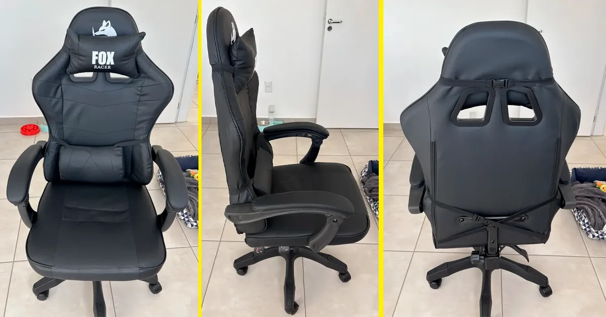 cadeira gamer fox racer nordic