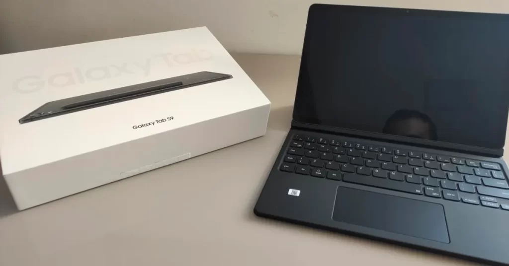 tablet Samsung S9 é bom