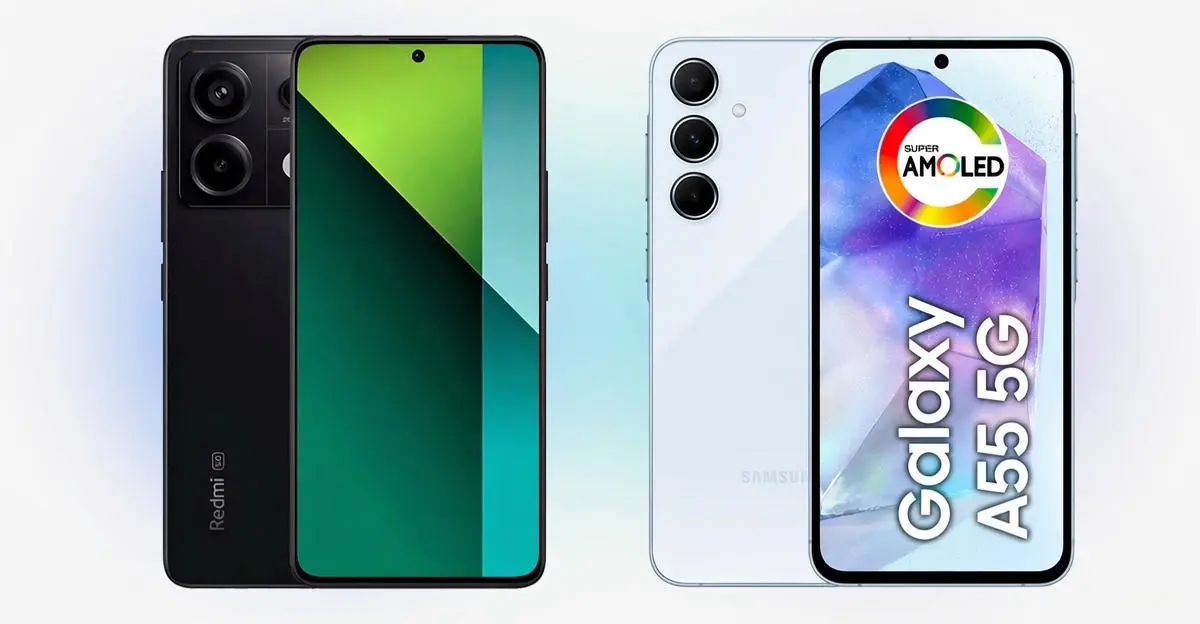 Galaxy A55 vs Redmi Note 13 Pro