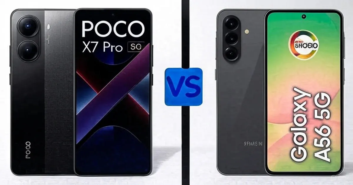 Galaxy A56 vs Poco X7 PRO QUAL ESCOLHER