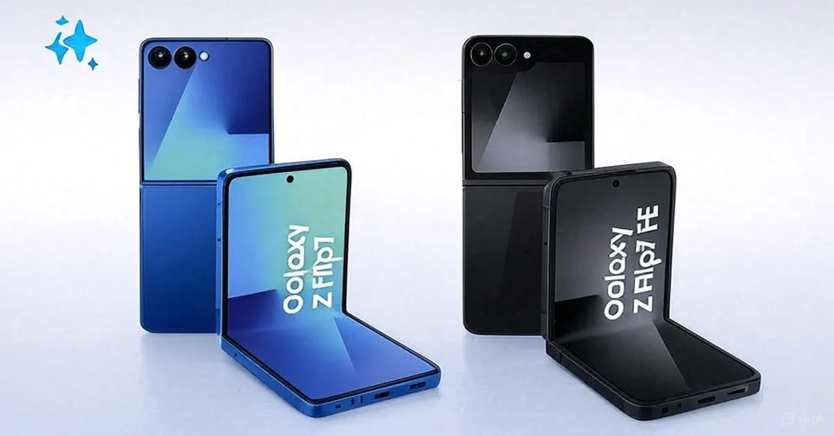 Galaxy Z Flip7 ou Galaxy Z Flip7 FE qual é melhor