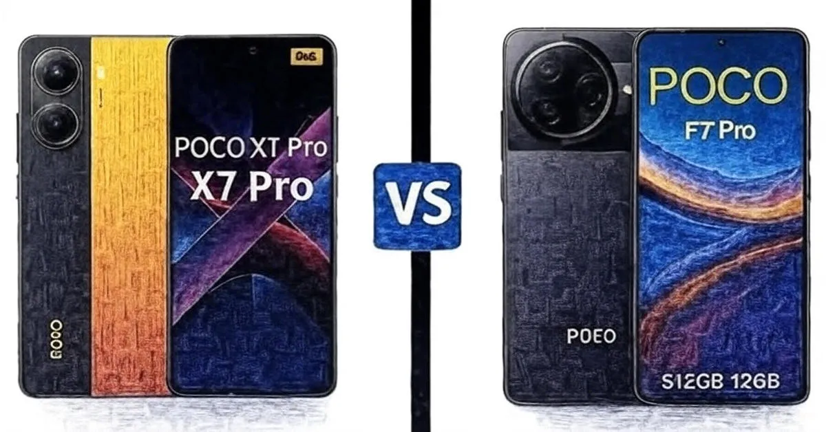 Poco X7 Pro ou Poco F7 Pro qual o melhor