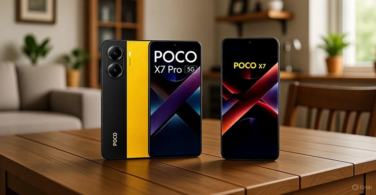Poco X7 ou Poco X7 Pro qual vale mais a pena