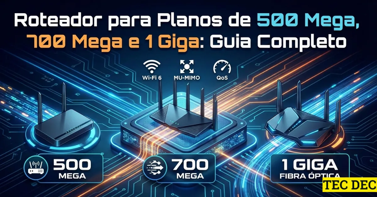 Roteador para plano de 500 Mega, 700 Mega e 1 Giga: guia e 10 modelos
