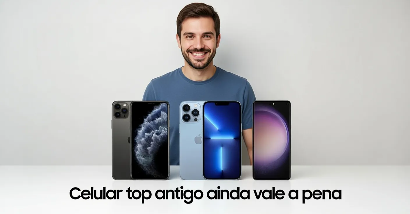 Celular top antigo ainda vale a pena