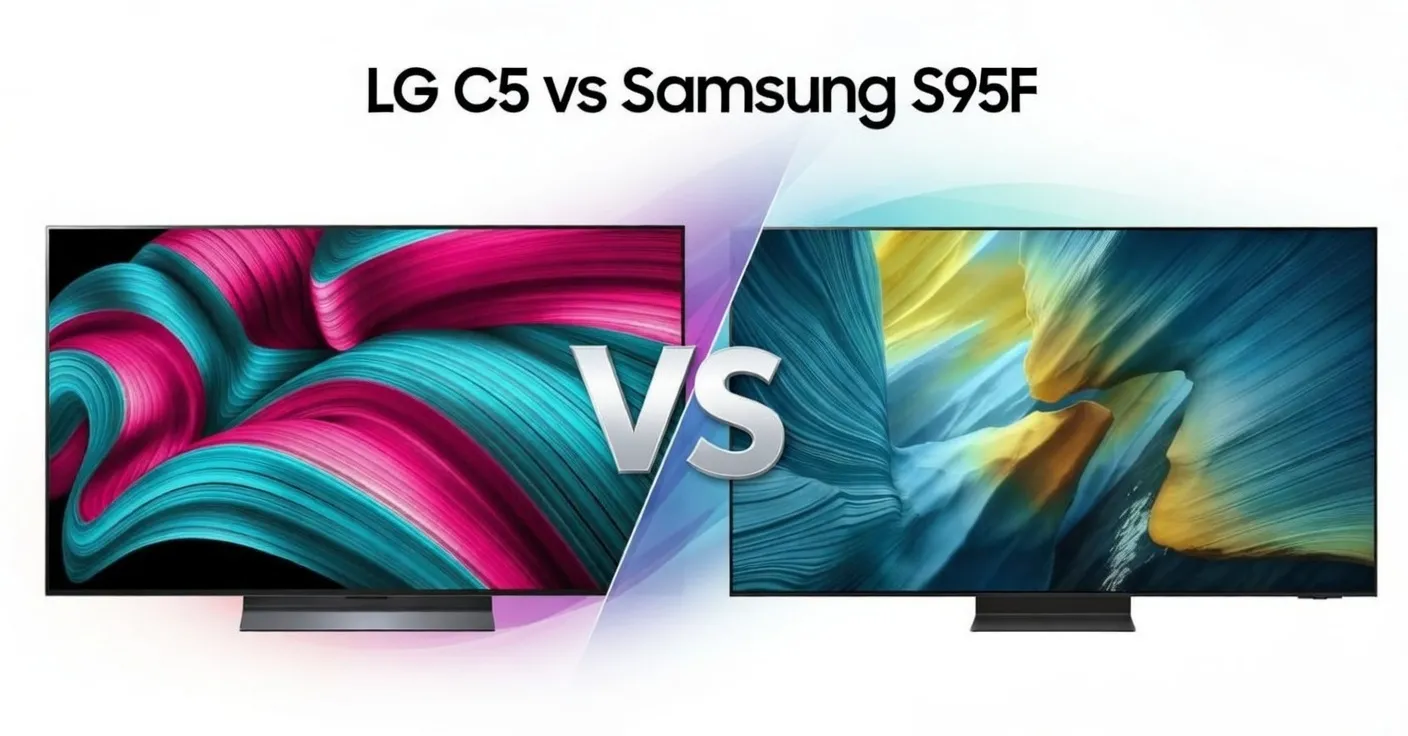 LG C5 vs Samsung S95F qual a melhor