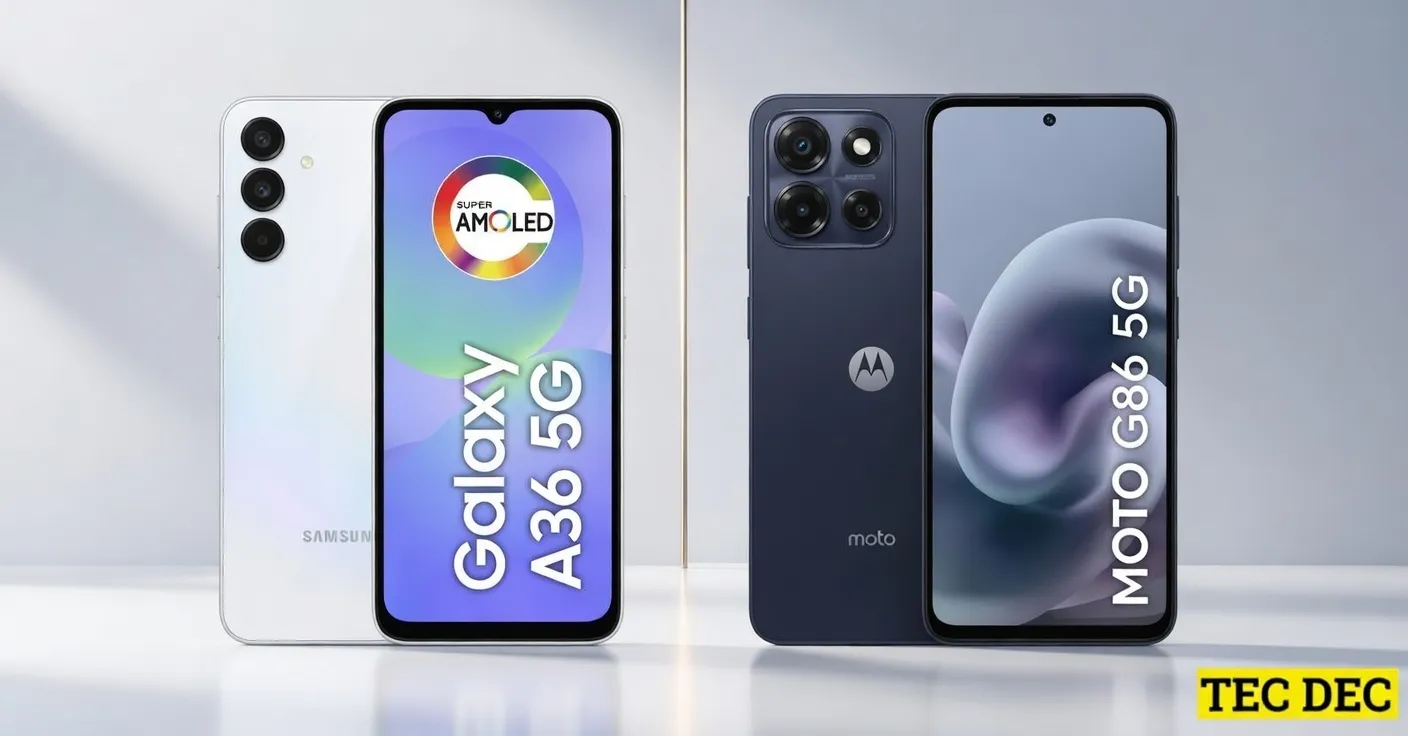 Moto G86 é bom? O Galaxy A36 é bom?