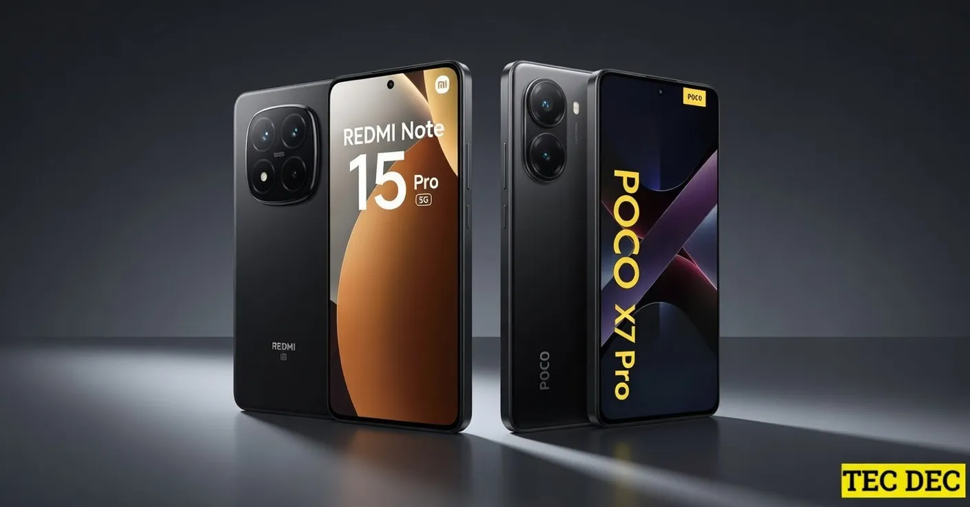 Redmi Note 15 Pro 5G vs Poco X7 Pro qual o melhor