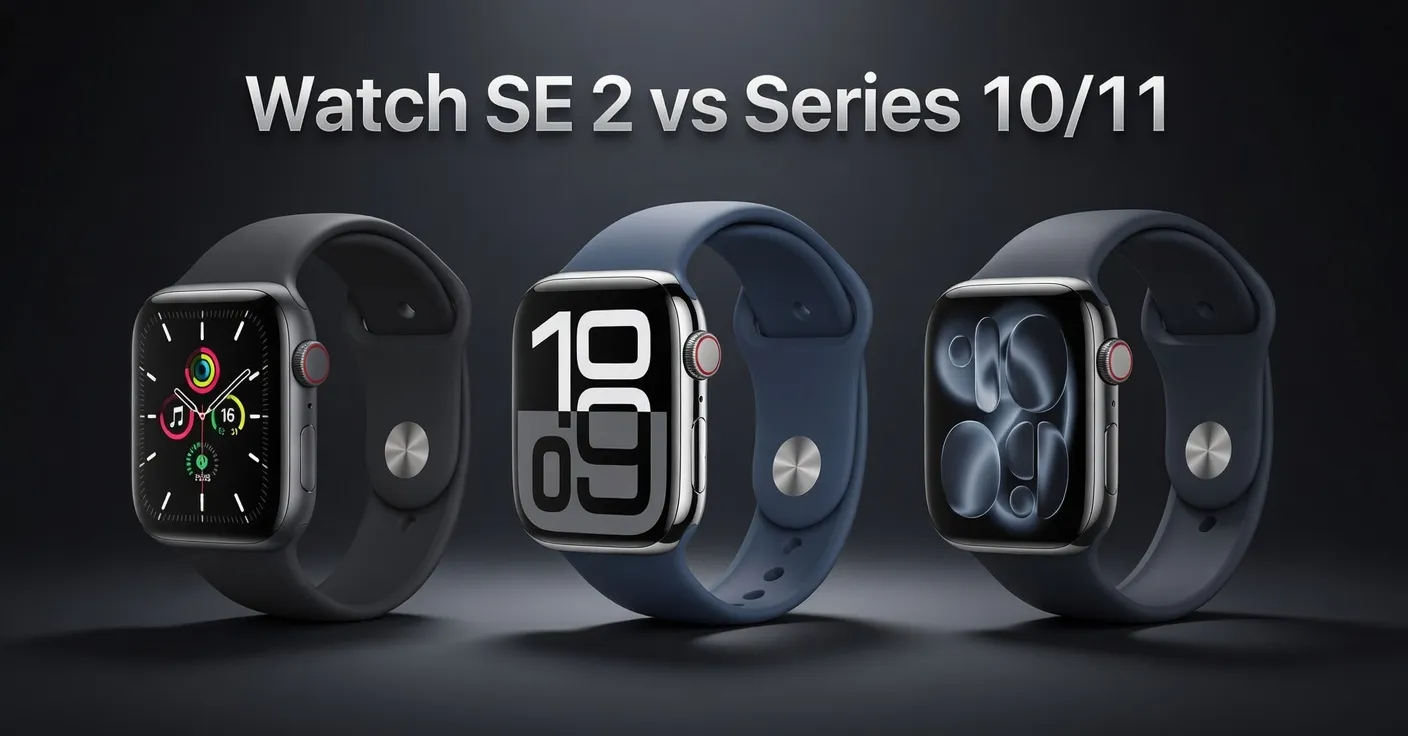 Apple Watch SE 2 vs Series 10/11 qual escolher