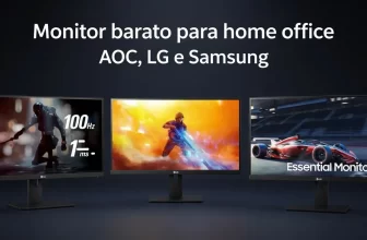 Monitor barato para home office