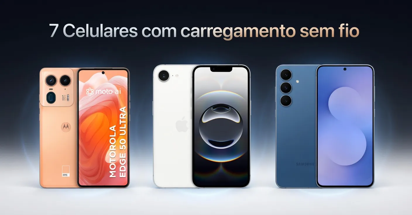 celulares com carregamento sem fio para quem cansou de viver preso ao cabo