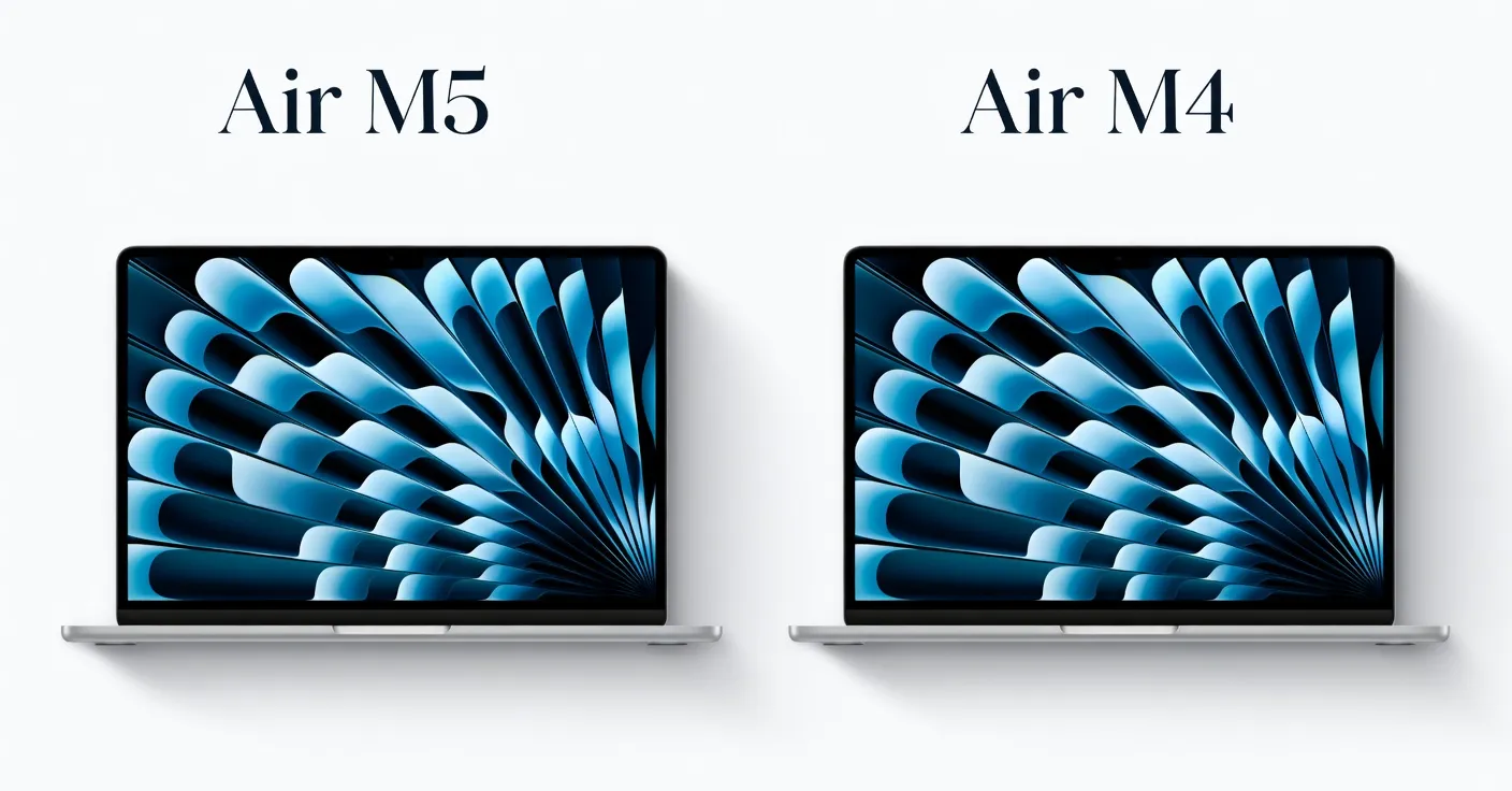 MacBook Air M5 vs Air M4 qual a diferença