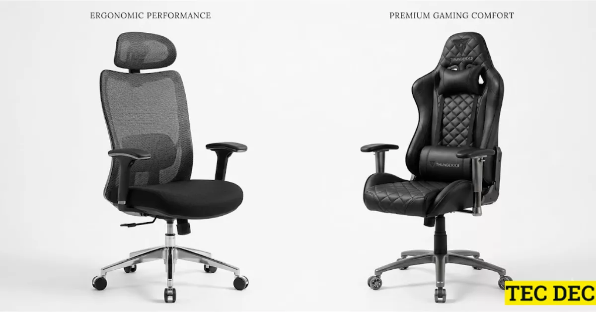Cadeira gamer ou ergonômica qual é a melhor para trabalhar