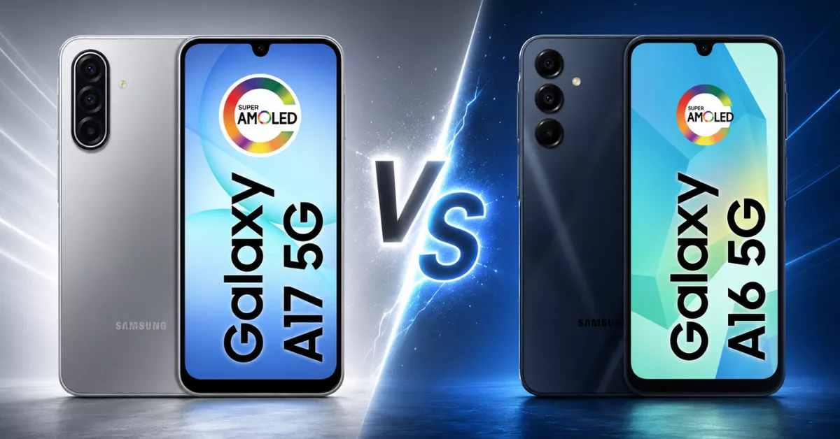 Galaxy A17 vs A16 5G qual a diferença