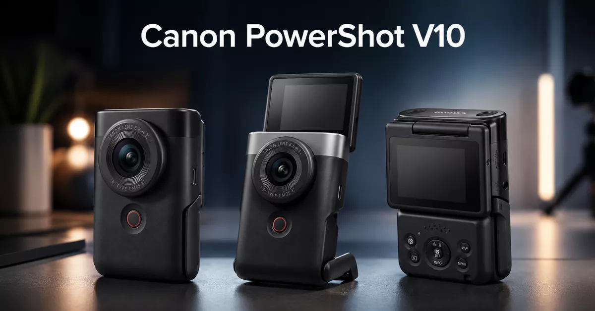 Canon PowerShot V10 vale a pena