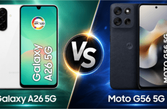 Galaxy A26 5G vs Moto G56 5G: QUAL o melhor