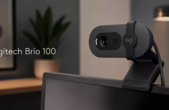 Webcam Logitech Brio 100 é boa
