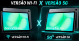Vale pagar mais caro na versão 5G do Galaxy Tab A11+? A resposta depende do seu uso