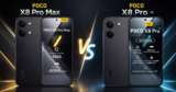 Qual a diferença do POCO X8 Pro e POCO X8 Pro Max?